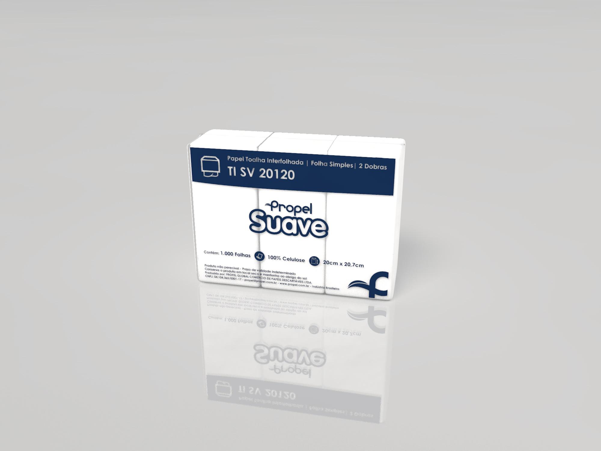 Papel Toalha Interfolhada Folha Simples