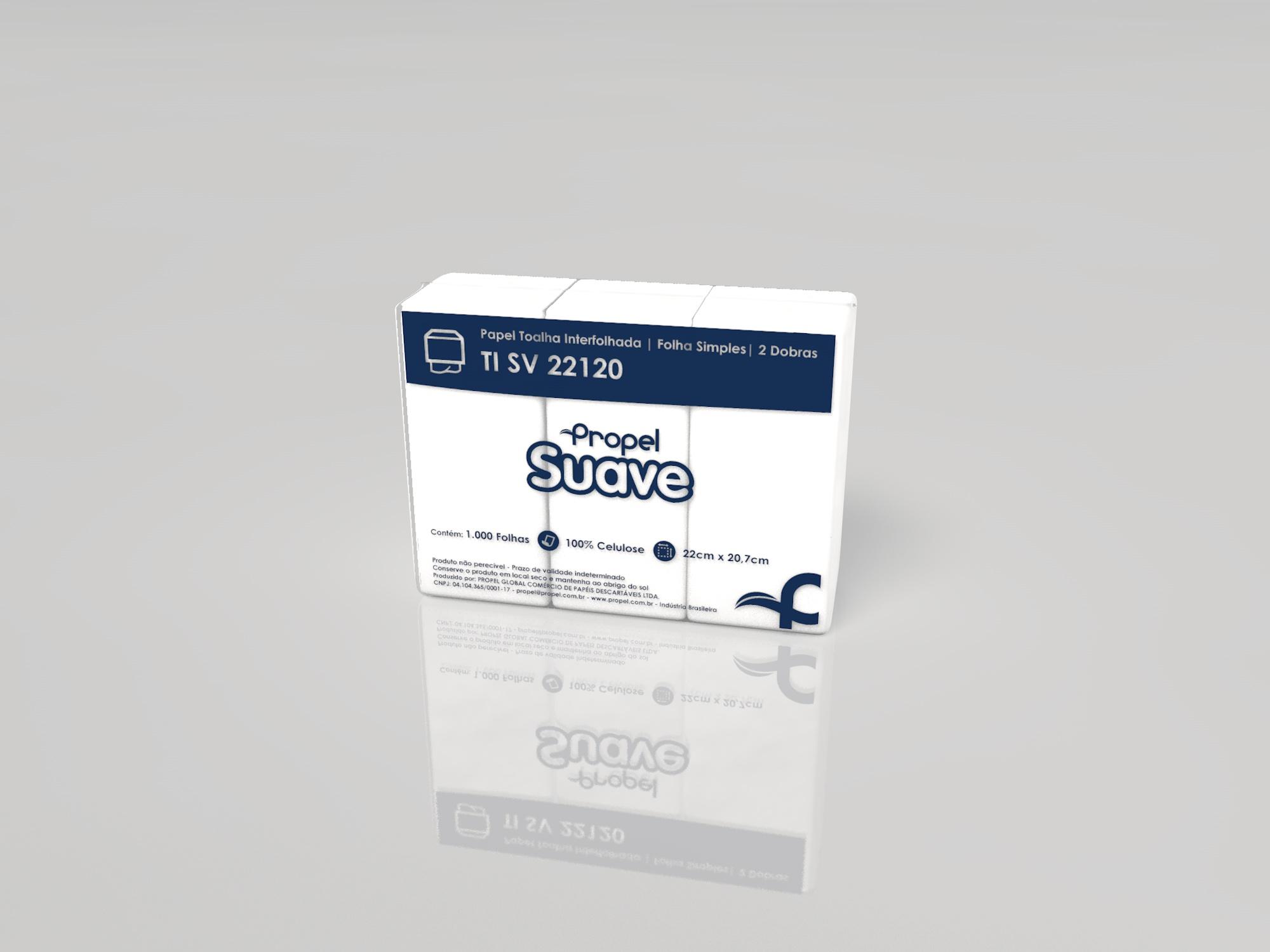 Papel Toalha Interfolhada Folha Simples