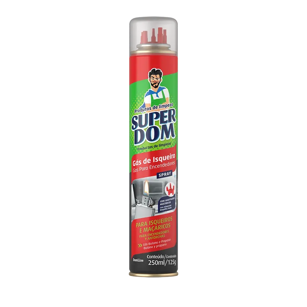 Gás de Isqueiro Super Dom