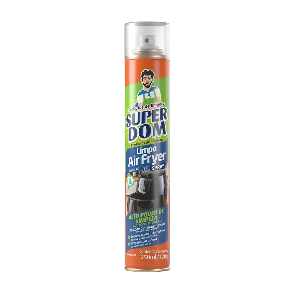 Limpa Air Fryer Super Dom